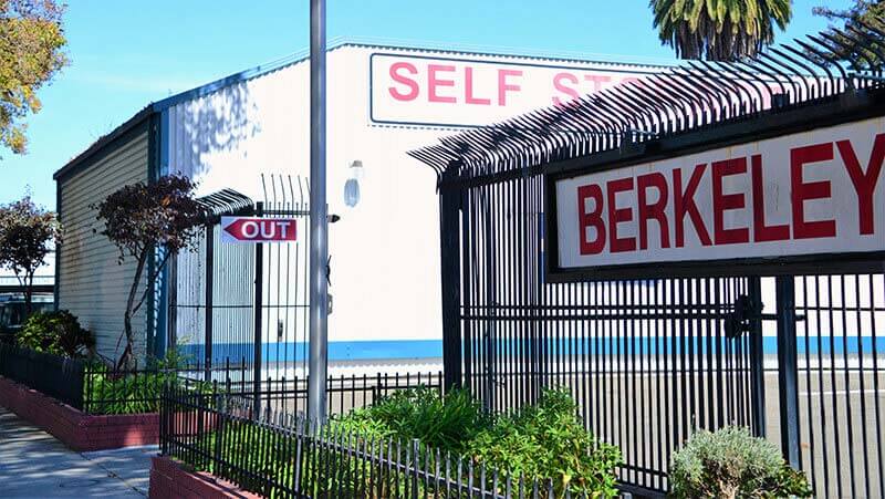 Berkeley Self Storage Main Sign